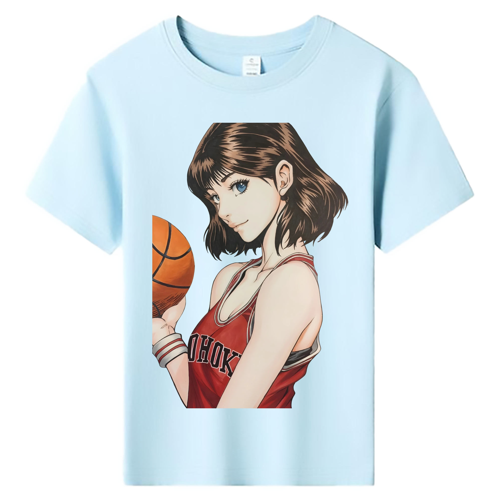 （画像用） SLAM DUNK／スラムダンク 綿100％キッズTシャツ（フロントプリント）